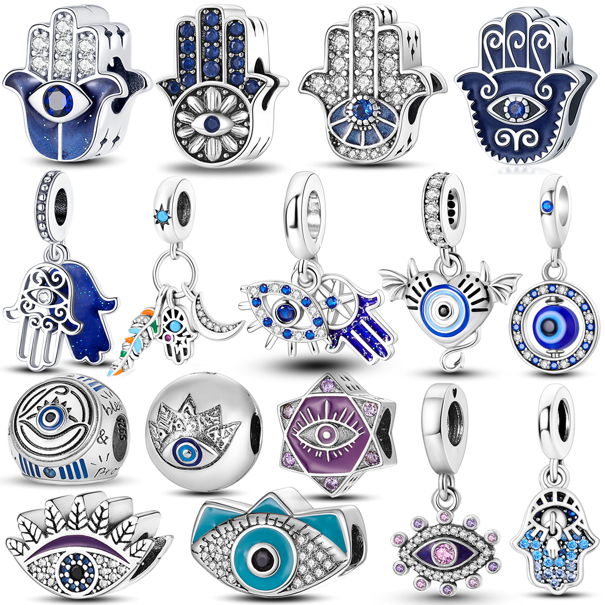 Lucky%20Blue%20Devil%20Eyes%20Pendant%20Fit%20Original%20Pandora%20Bracelet%20Necklace%20Silver%20Plated%20Palm%20Egypt%20Charms%20Bead%20DIY%20Jewelry%20-%20Image%208