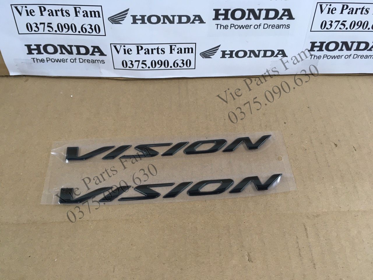 Cặp tem sườn Vision din Honda