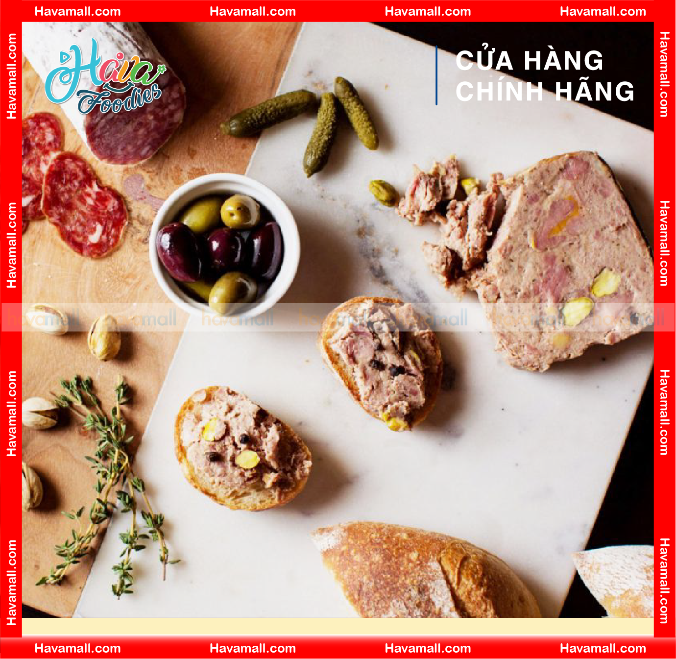 [HOÀN TIỀN MAX 10%] Pate Gan Heo Hénaff 130gr – Pork Liver Pate
