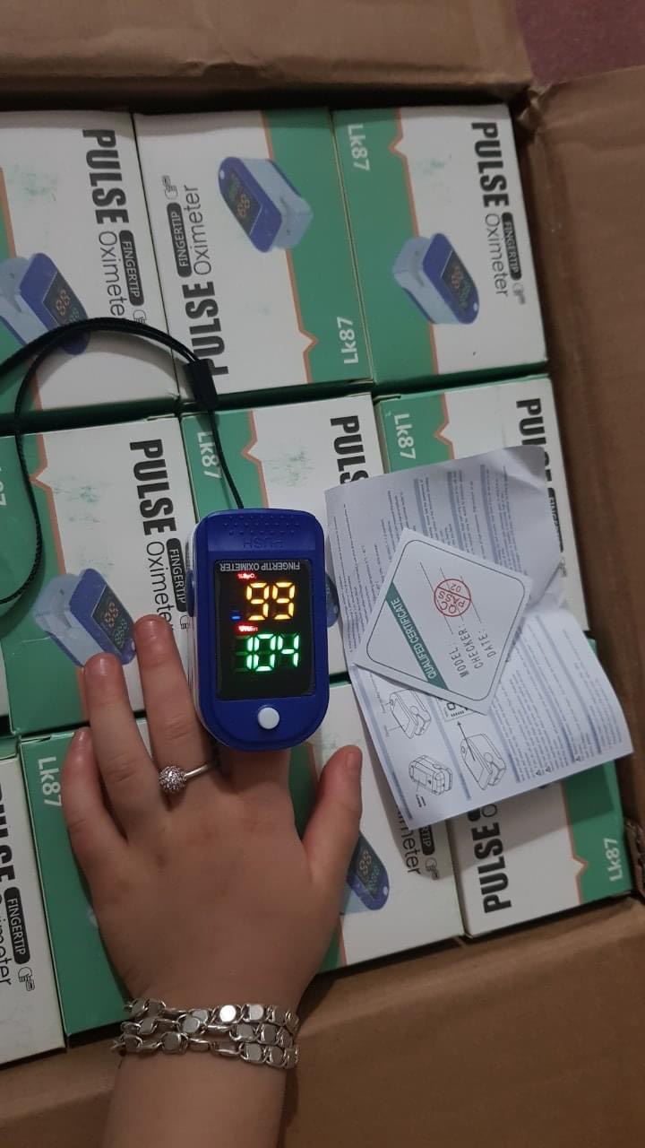 Máy đo SpO2 Pulse Finger Tip Oxymeter Lk87