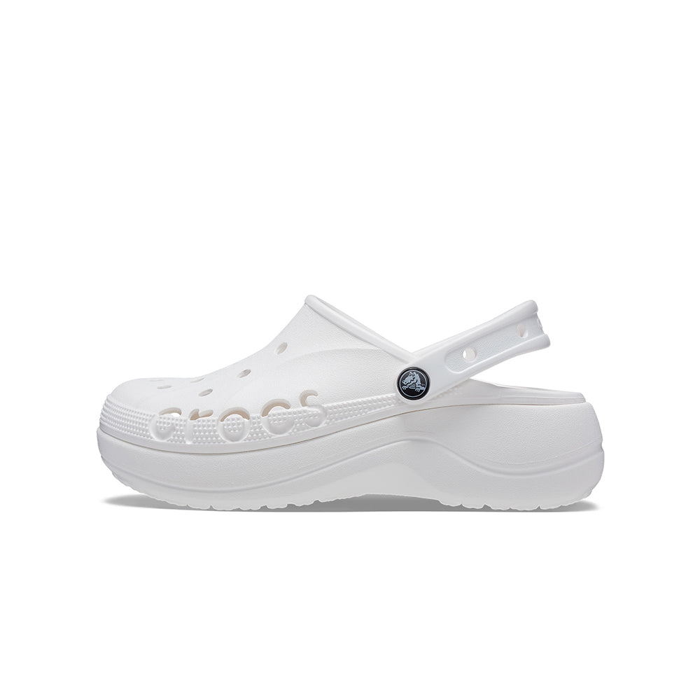 Giày Clog Nữ Crocs Baya Platform Clog - 208186-100