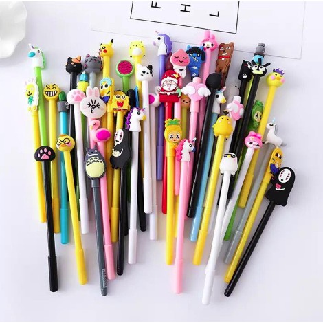 Set 20 Bút Hoạt Hình Túi Zip Cute (giao ngẫu nhiên)