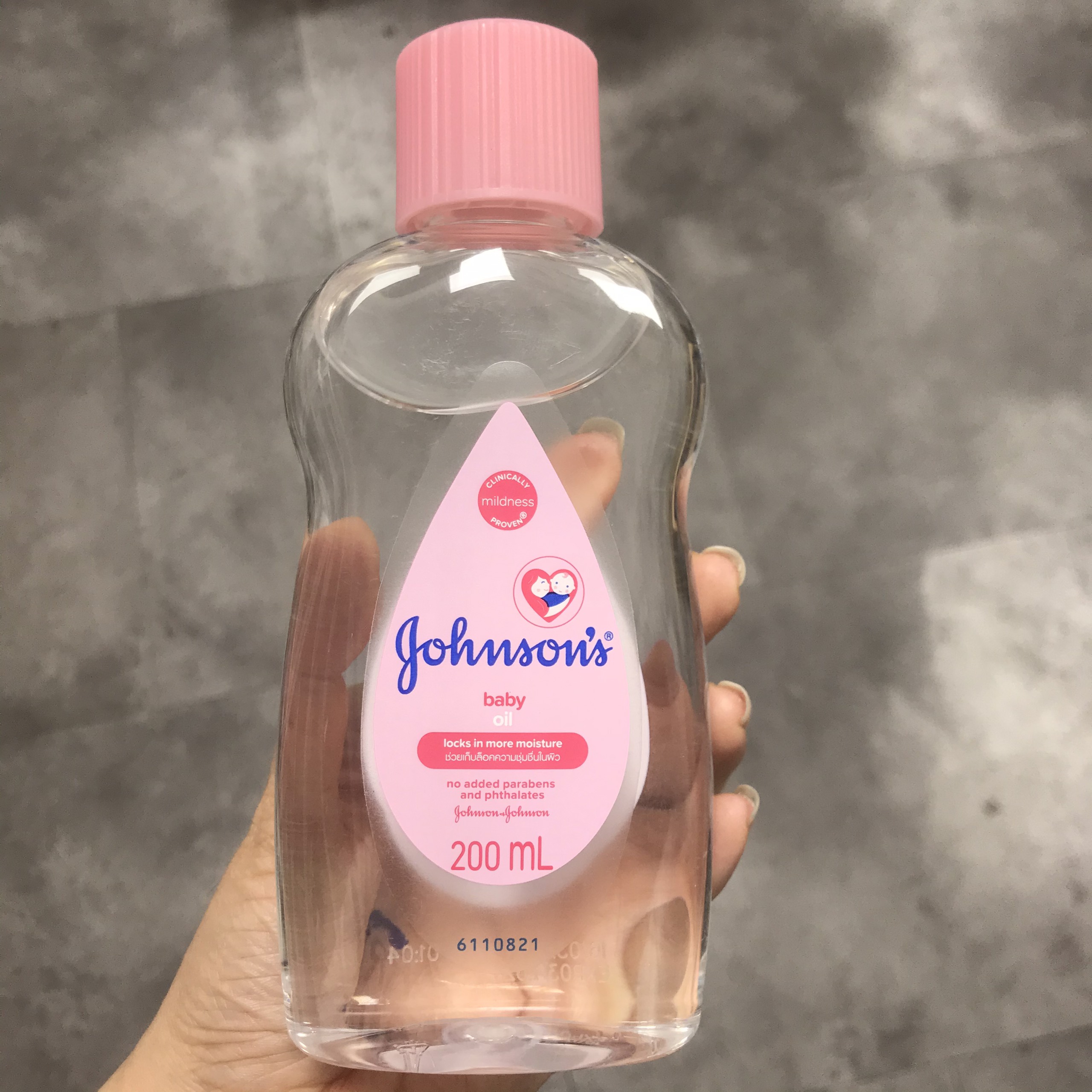 Johnson baby oil 200ml-50ml/baby massage oil