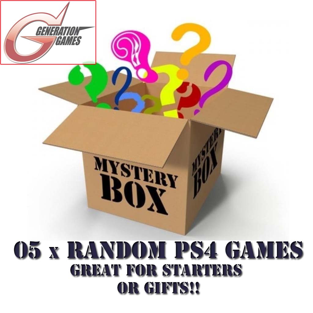 random ps4 games box