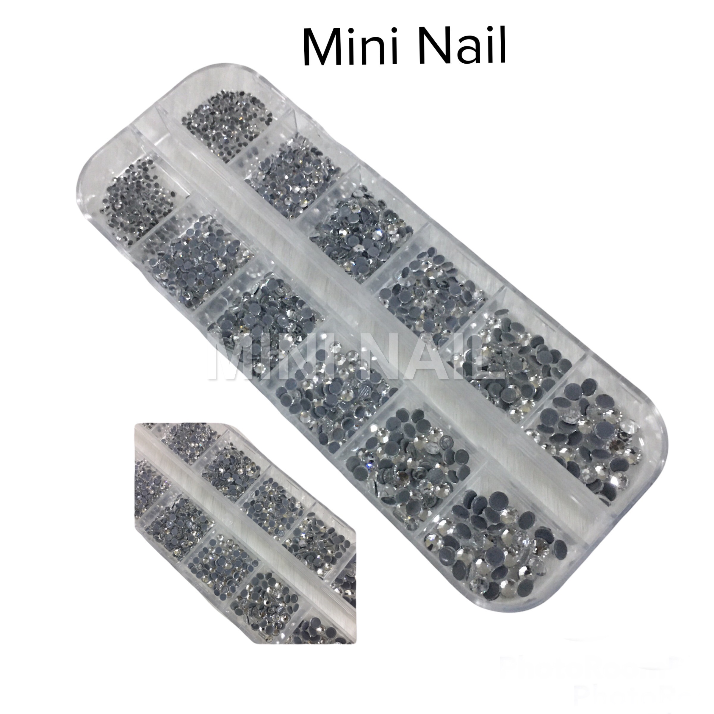 Set đá chân lưới, đá chân keo 12 ô mix size siêu sáng
