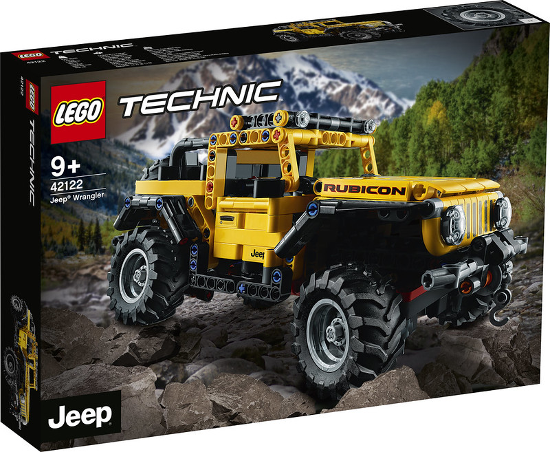 Lego Technic 42122 Jeep Wrangler - New 
