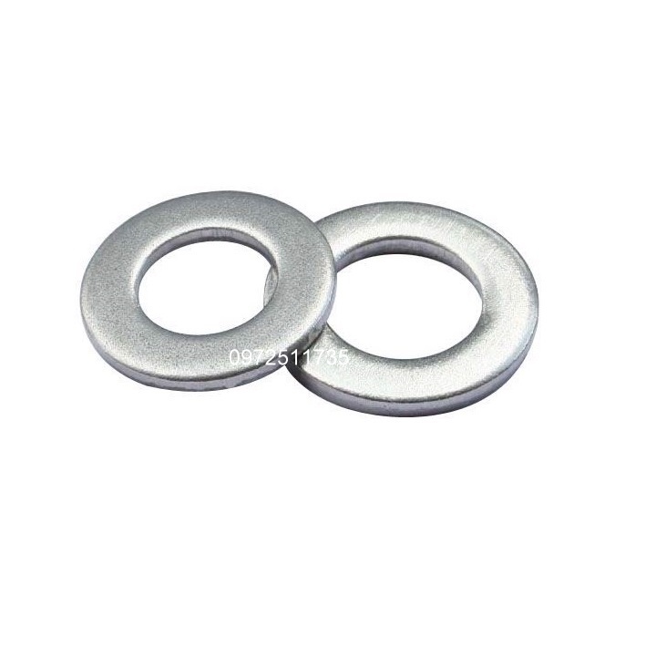 Long đen, vòng đệm phẳng M6 (100 cái)
