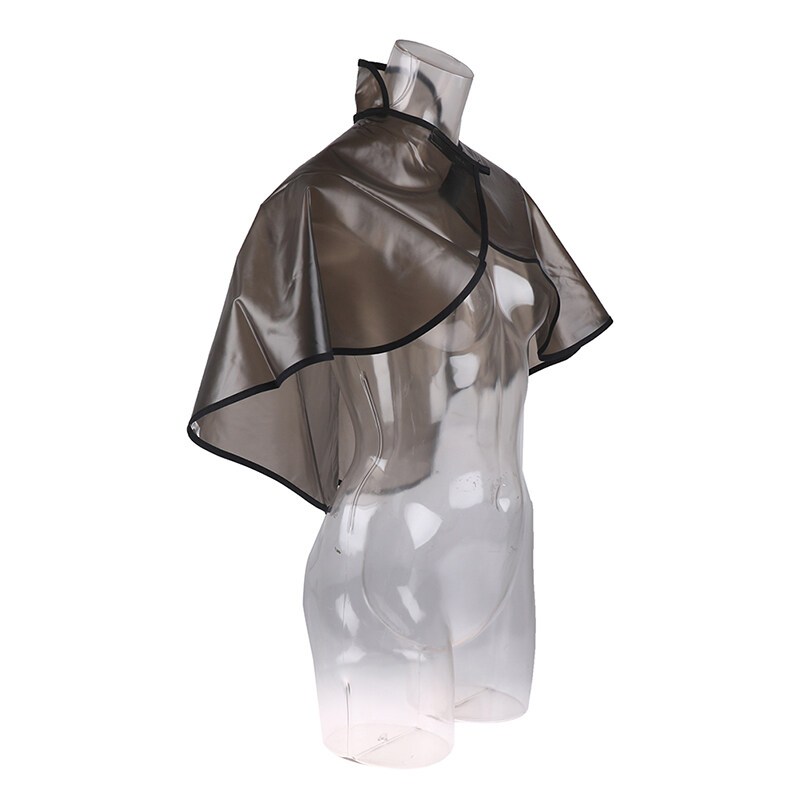 Leather Collar Cape for Hair Cutting, Hair Curling, Hair Dyeing Cape