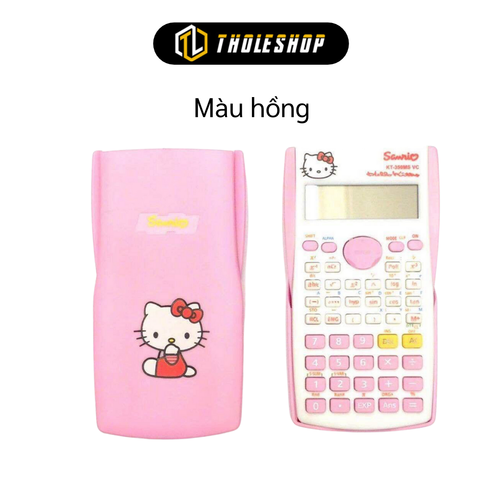 Máy tính học sinh - Máy tính bỏ túi Doremon, Hello Kitty đầy đủ chức năng - Máy tính thông minh kiểu dáng đáng yêu