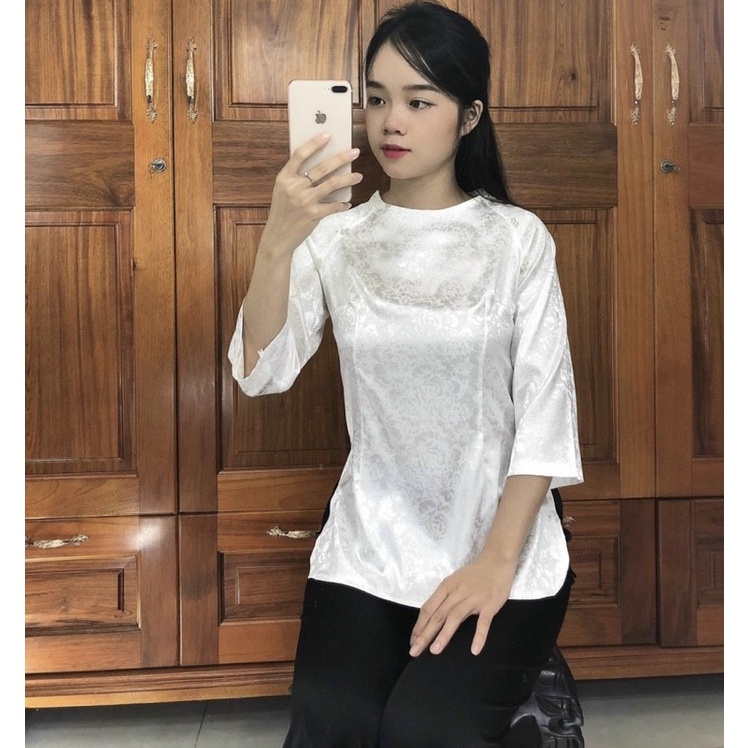 Đồ Lam Đi Chùa# Cổ Thuyền Nút Ngọc Gấm