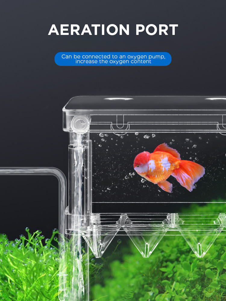 YEE Guppy Breeding Box, Aquarium Acrylic Multifunctional Incubator ...