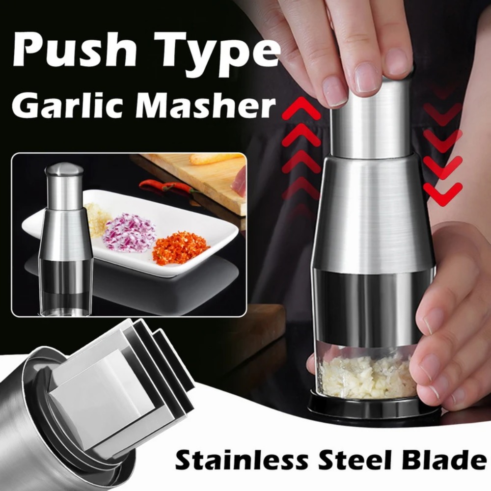 YUDYBOSTER Accessories Squeezer Kitchen Multifunction Crusher Chopper Garlic Crusher Garlic Press Machine