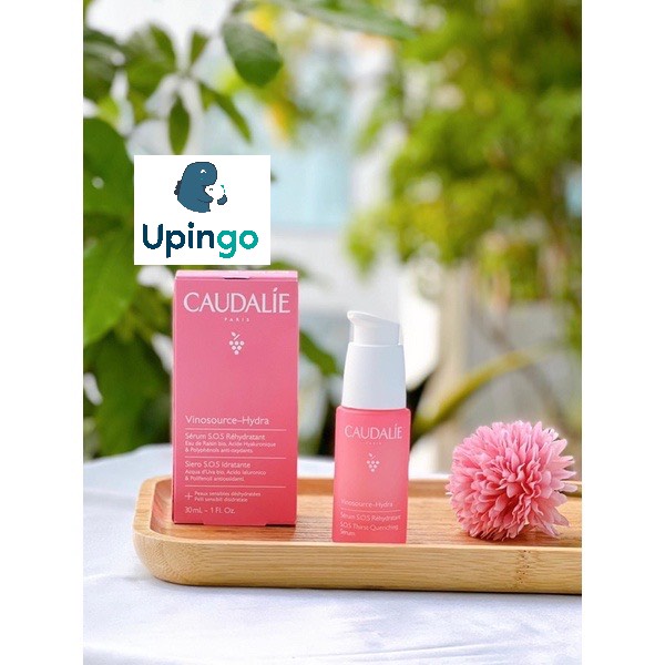 Serum cấp nước CAUDALIE SOS VINOSOURCE - Hydra 30ml fullbox