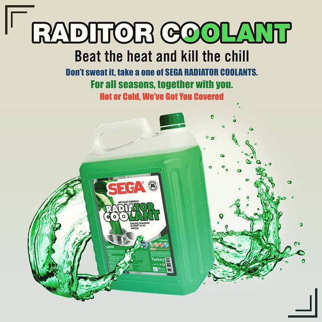 Sega Radiator Coolant From Turkey 5 L Green Color | Daraz.pk