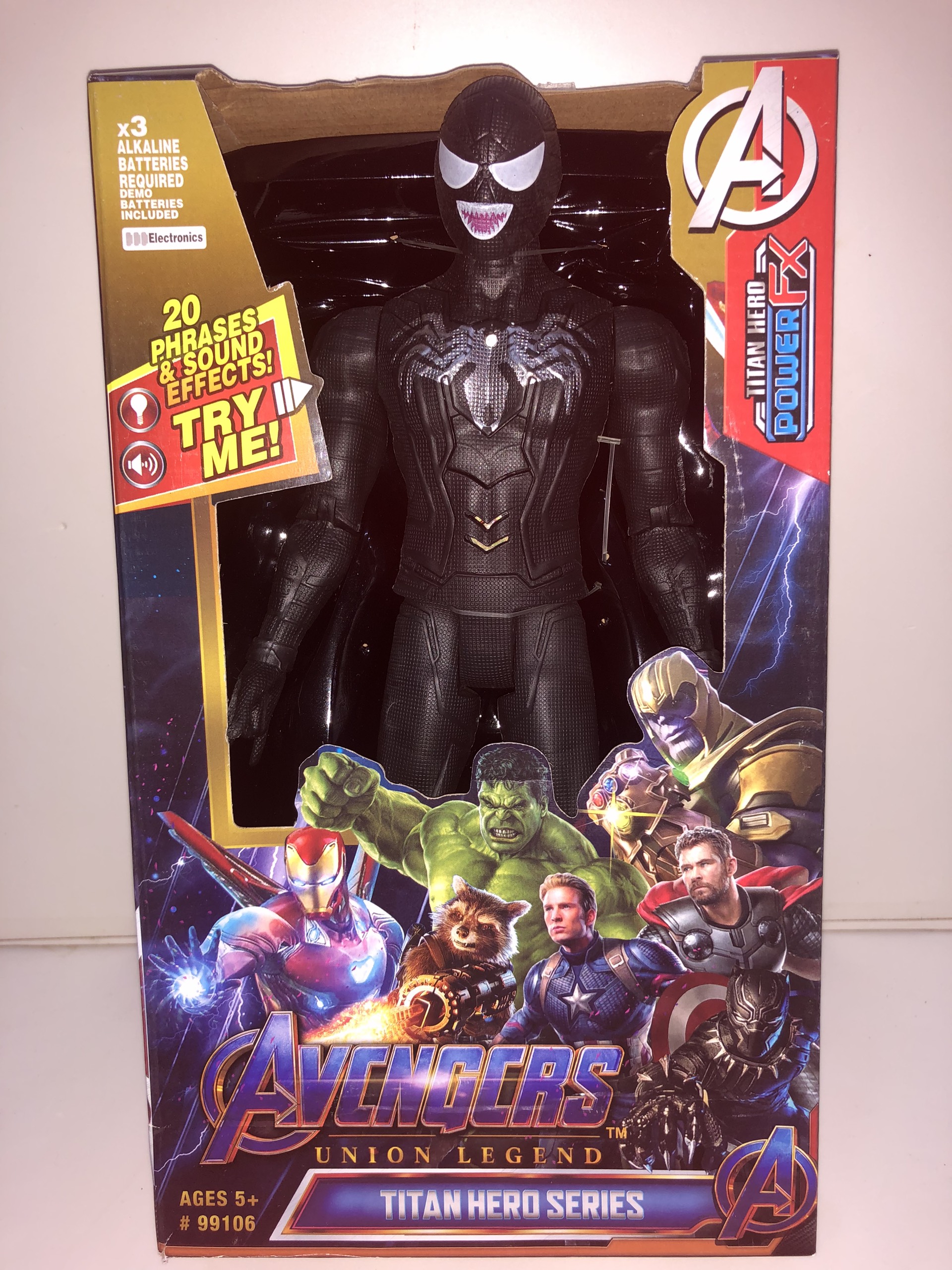 Siêu Nhân - Siêu anh hùng Adventure (Thor, Hulk, Iron Man, Spider Man, Thanos, Black Panther), 1 nhân vật