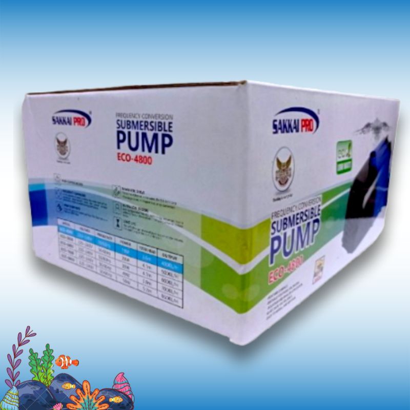 Pompa kolam SUBMERSIBLE PUMP SAKKAI PRO ECO 4800
