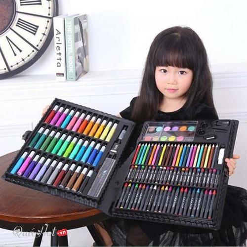 bộ màu vẽ đa năng cho bé 150 món.