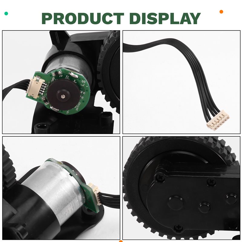 Electronically Controlled Replacement Traveling Wheel for Cecotec Conga 950 1090 1790 2290 Drive Systems.