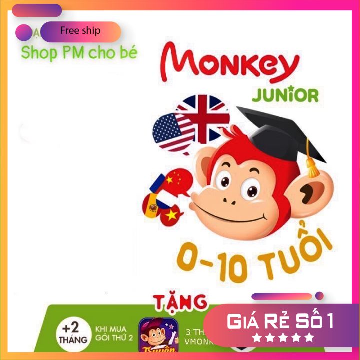 Monkey Junior (Trọn đời,1 năm)