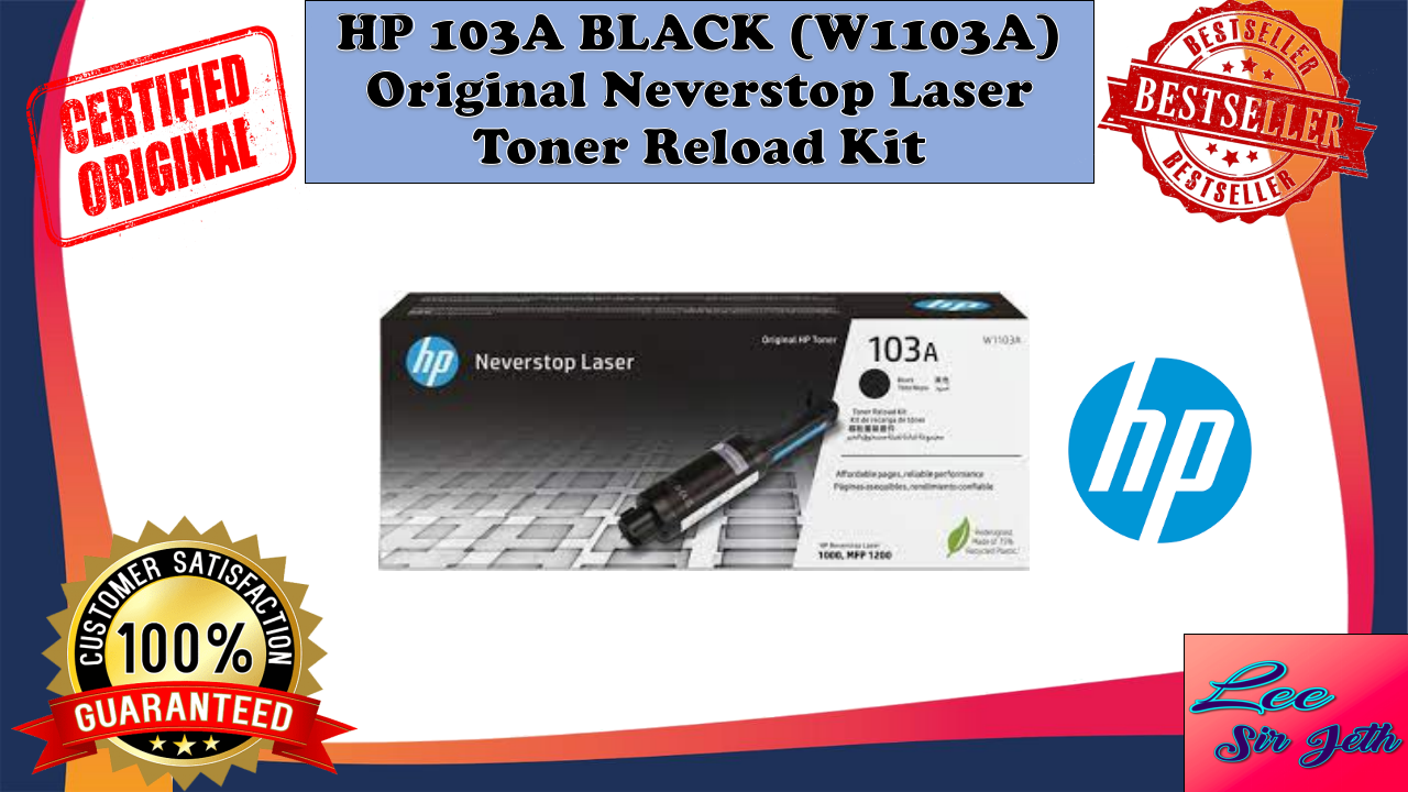 Hp A Black W A Original Neverstop Laser Toner Reload Kit Lazada Ph