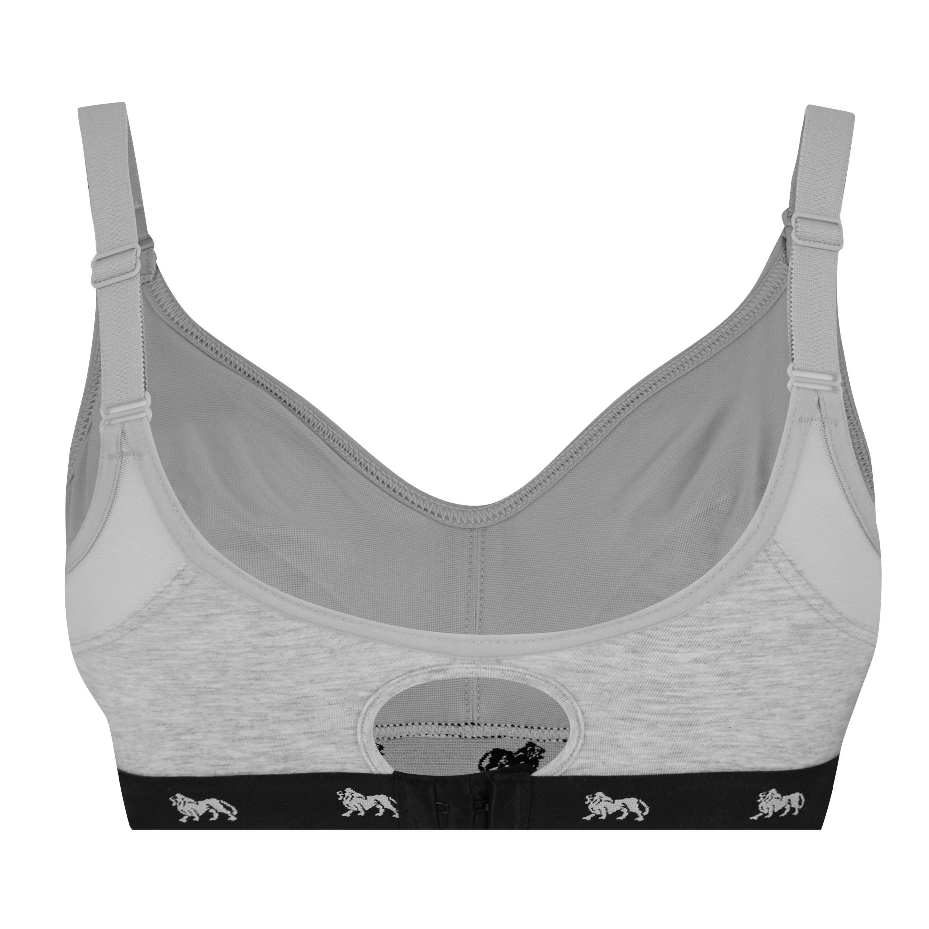 Lonsdale Womens Sports Bra Ladies (Grey Marl) Sports Direct Lazada