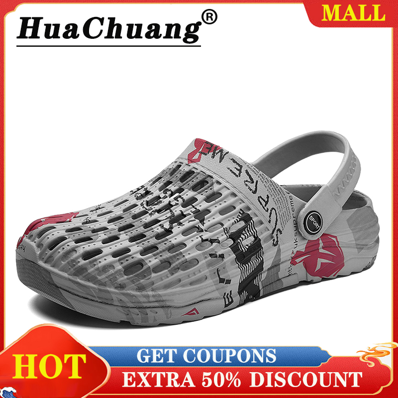 HUACHUANG Sandals for Men Summer Sandals Men Lightweight Casual Shoes Sandals