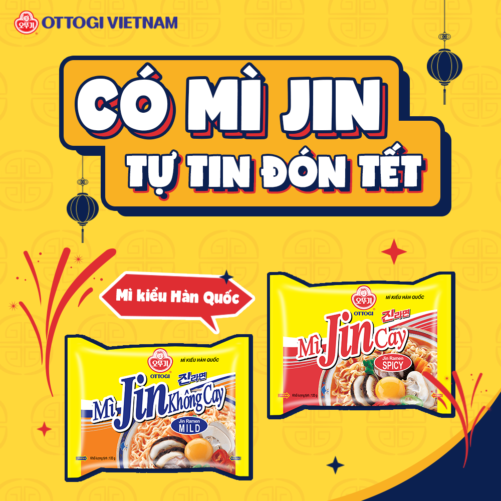 Instant Cup Noodles - Jin Spicy Otoki Cup Noodles 65g