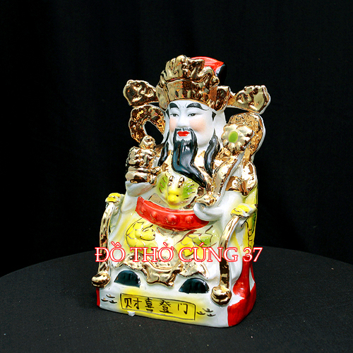 TƯỢNG  THẦN TIỀN - CAO 20 CM , 25 CM [ GỐM SỨ CAO CẤP]