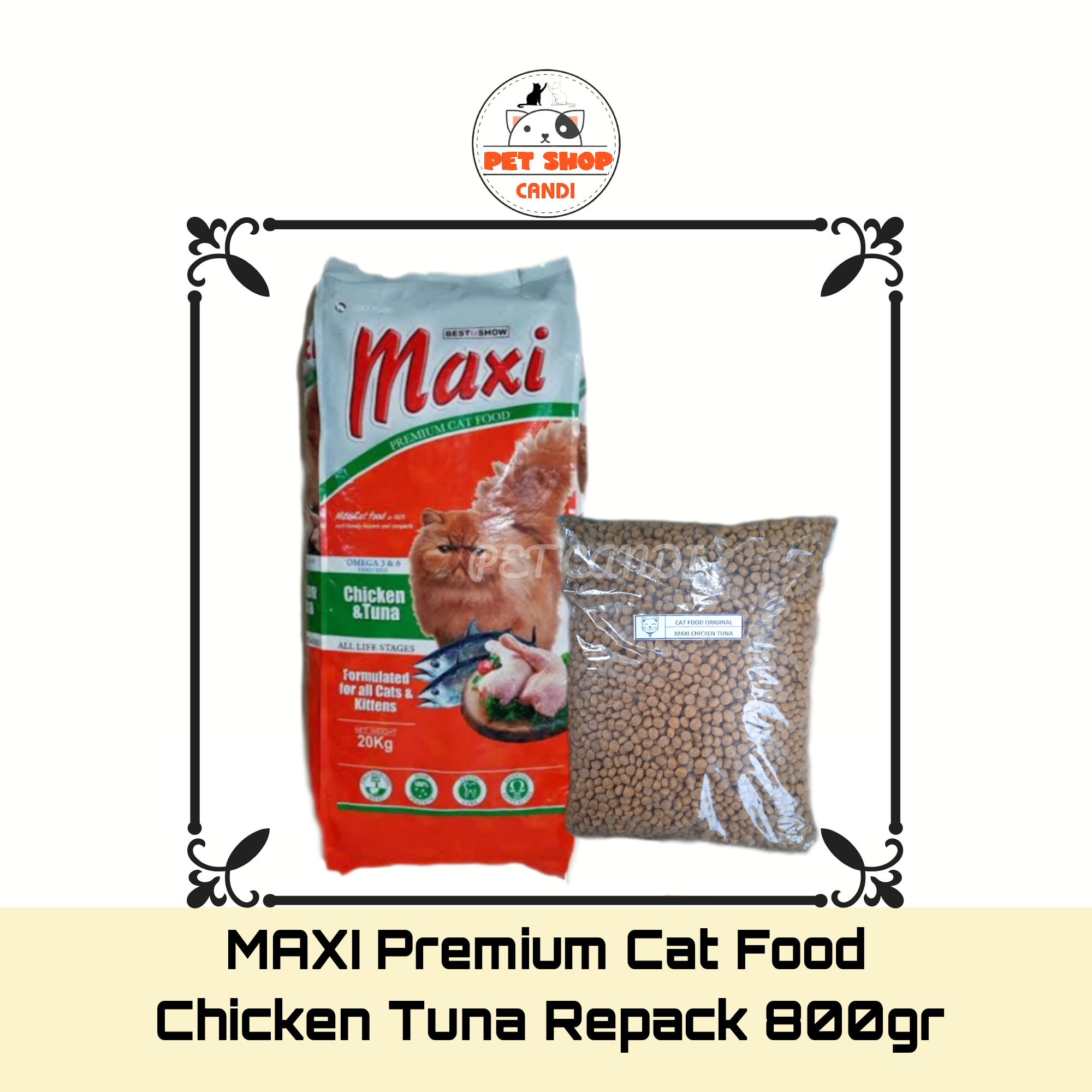 maxi premium cat food