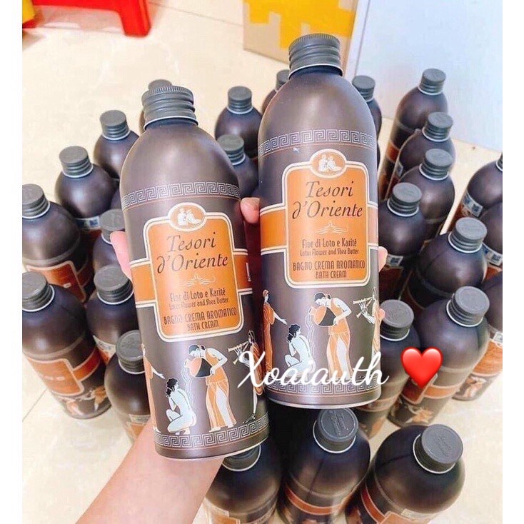 SỮA TẮM HƯƠNG NƯỚC HOA TESORI 500ML