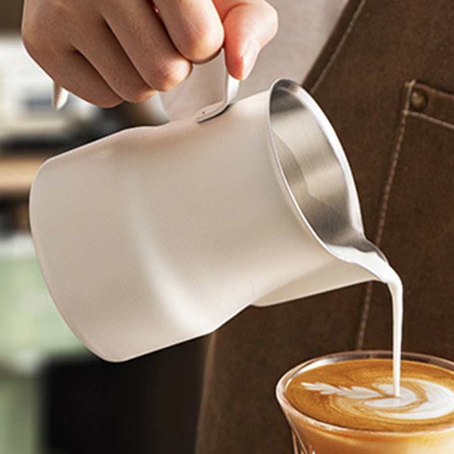 Ca đánh sữa mỏ vịt pha Cappuccino sơn tĩnh điện inox 304