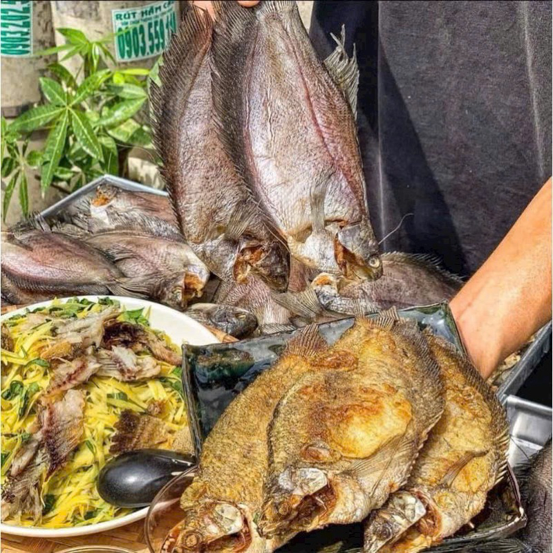 Khô cá sặc bổi bịch 500g size 8 con