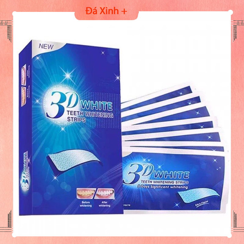 Miếng Dán Trắng Răng 3D White
