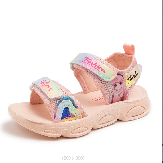 Dép sandal bé gái cao cấp_TT380