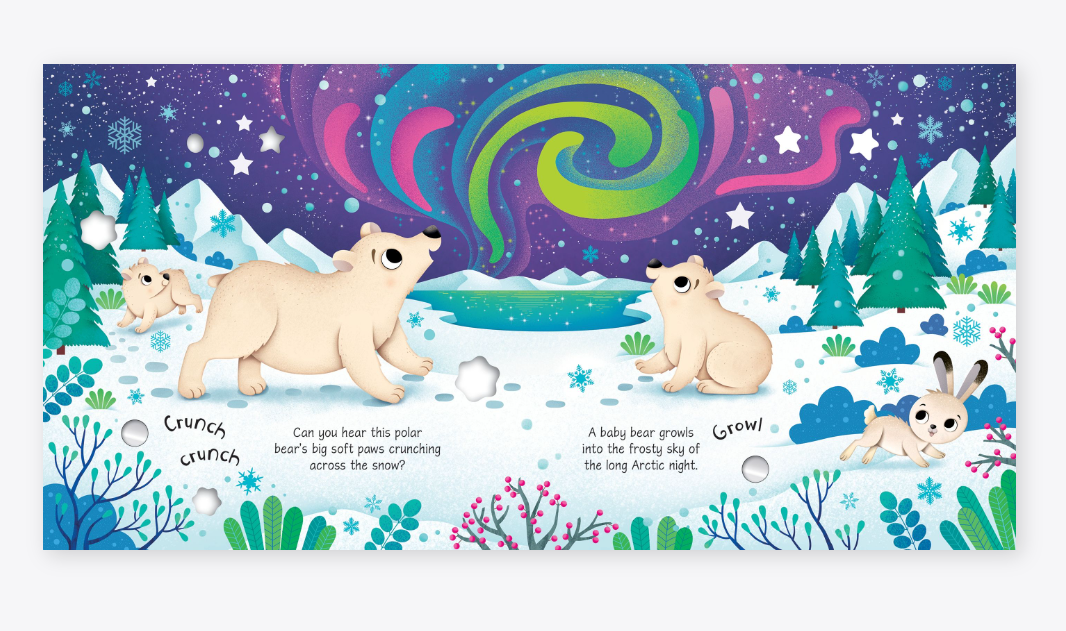 Sách Arctic Animals Sound Book