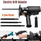 Portable Reciprocating Saw Adapter Electric Drill Modified Electric Saw Power Tool Wood Cutter Machine Attachment Adapter. 