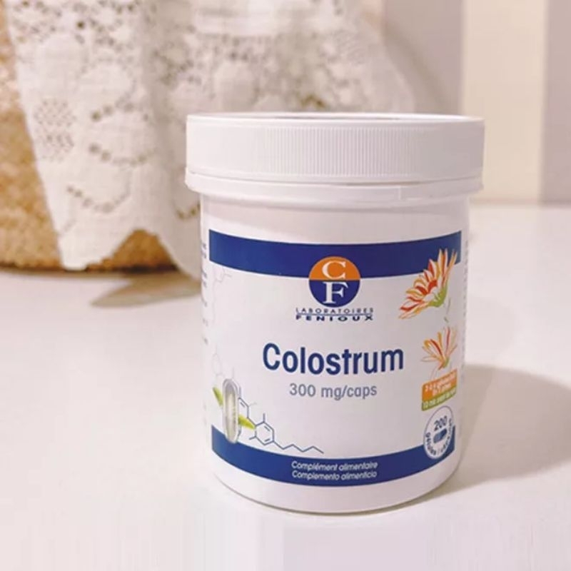 (Mẫu mới ƞhất) Sữa non Pháp Fenioux Colostrum hộp 200 viên