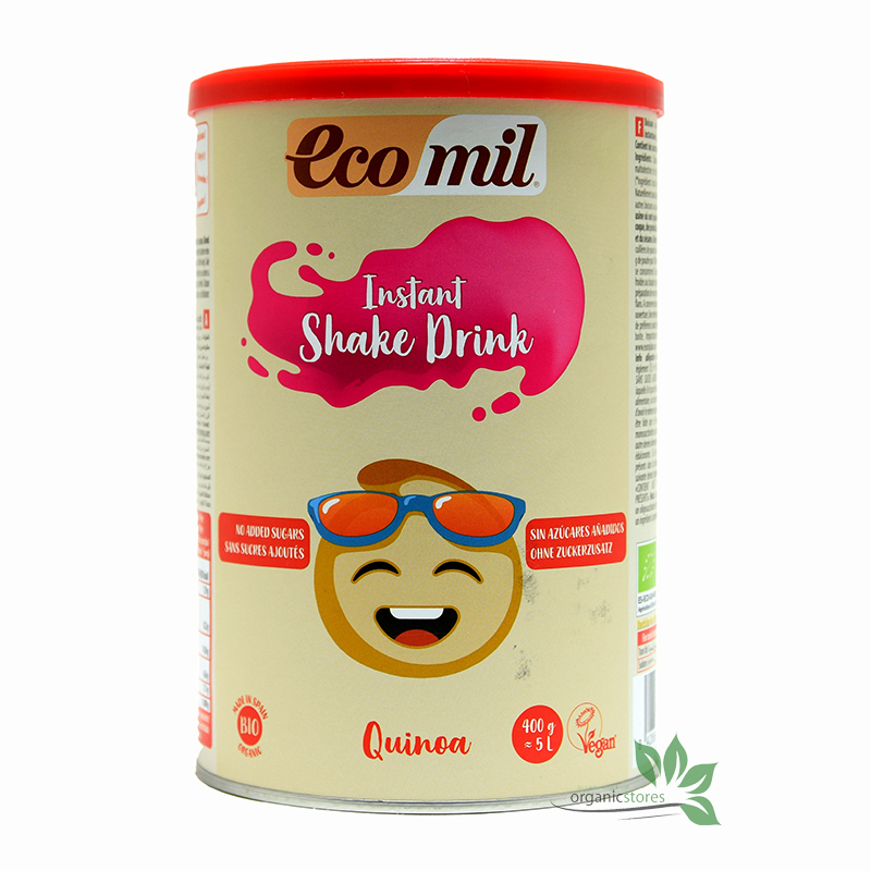 Bột hạt diêm mạch (Quinoa) hữu cơ không thêm đường 400g – Ecomil