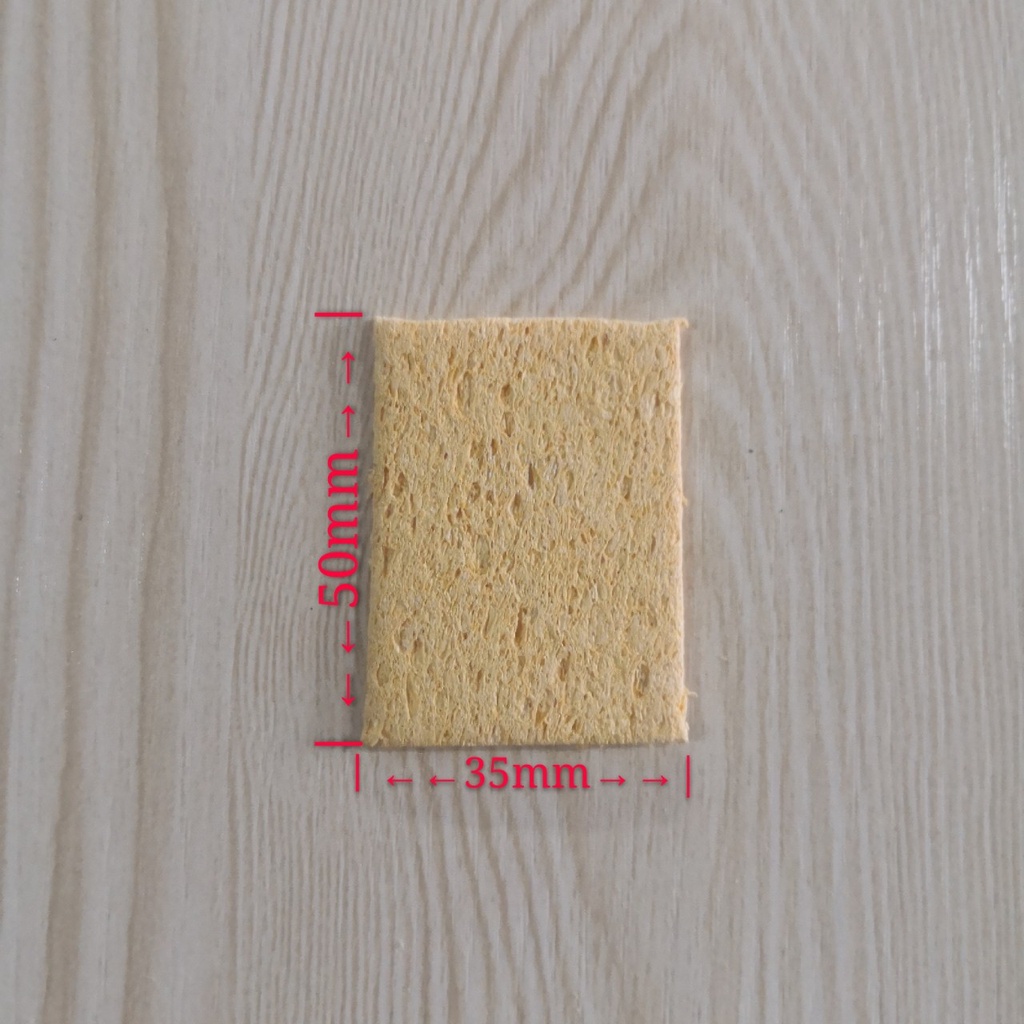 Bọt Biển Lau Mũi Hàn 6x6cm