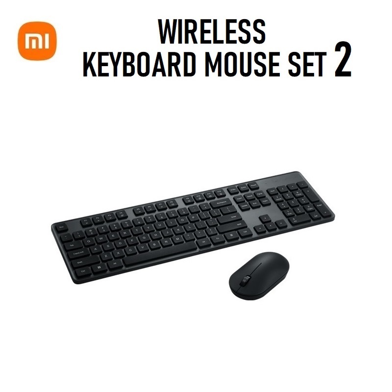 Xiaomi Wireless Keyboard and Mouse Set Combo GEN 2 104 Keys Windows