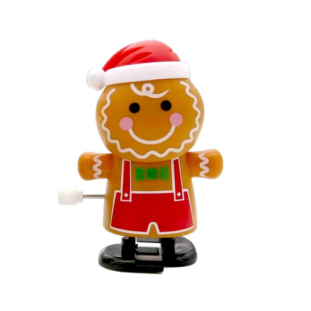 TGFUEM Loạt giáng sinh Đồ chơi lên dây cót Đồ chơi nhảy Ông già Noel Búp bê đi bộ ông già Noel Đồ dùng cho bữa tiệc Nai sừng tấm người tuyết Đồ chơi đồng hồ giáng sinh Đồ chơi trẻ em