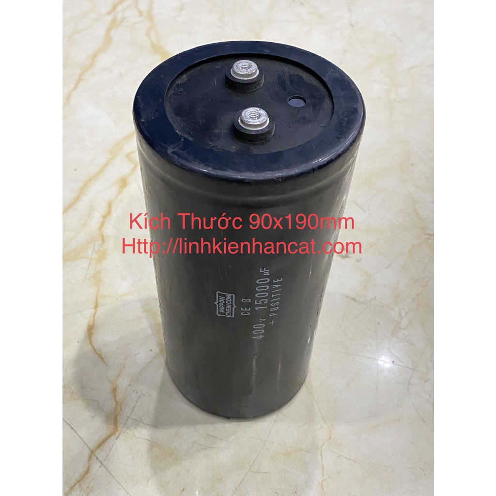 Tụ 15000UF 400V Hoặc 450V Tháo Máy