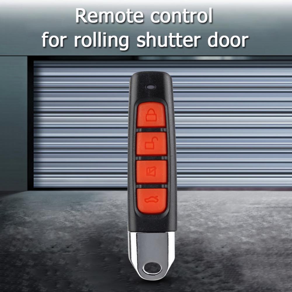 433MHz Remote Controller Plastic 4 Keys Cloning Remote Control Multifunctional Copy Duplicator for Garage Gate