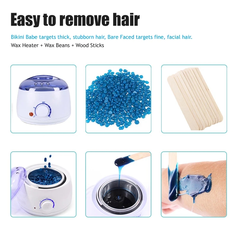 Home Electric 100W Wax Heater Hot Wax Machine Paraffin Pot Melting Warmer Hair Removal Wax-melt Machine Quick Heater. 