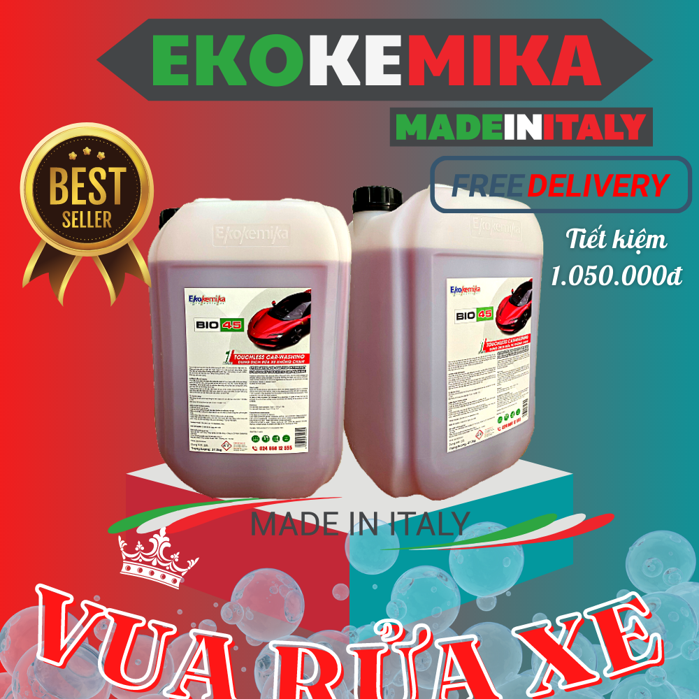 Dung dịch rửa xe không chạm Ekokemika Bio 45