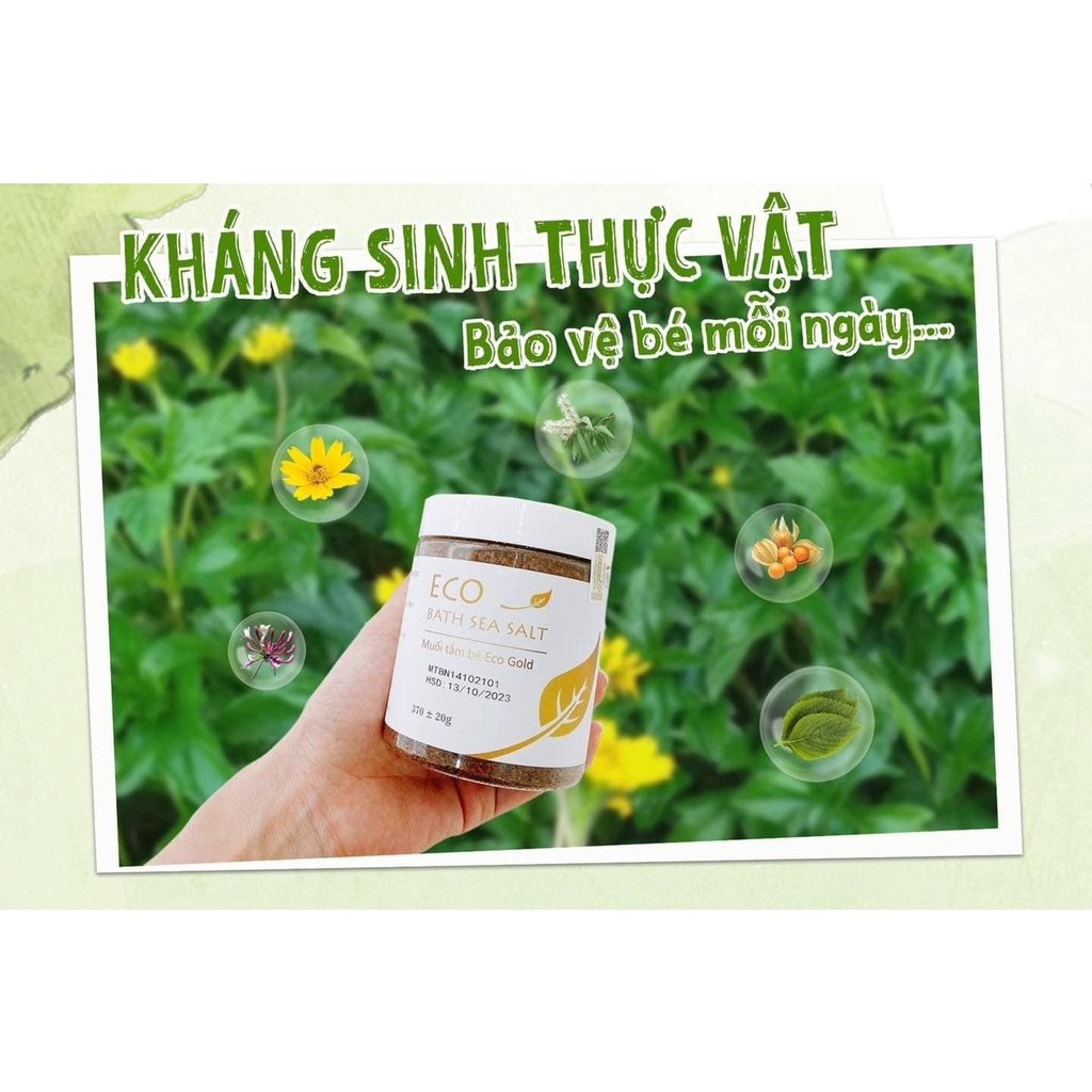 Muối tắm thảo dược Eco Gold