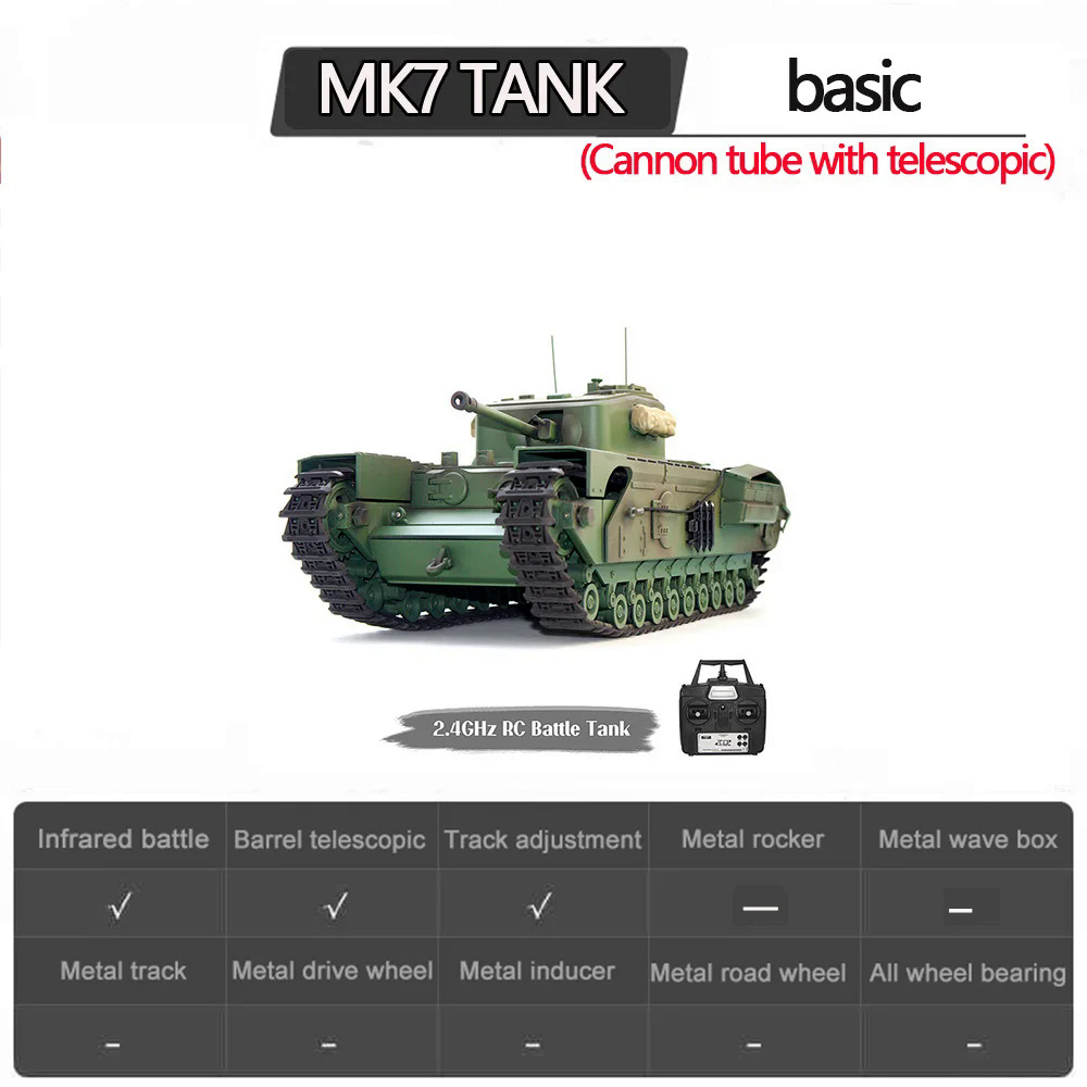 JDD [ in stock ][ original available ]2024 MK7 1/16 C2310 RC Tanks