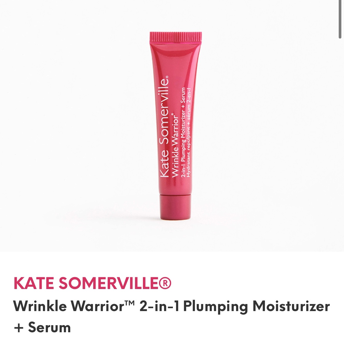 plumping moisturizer