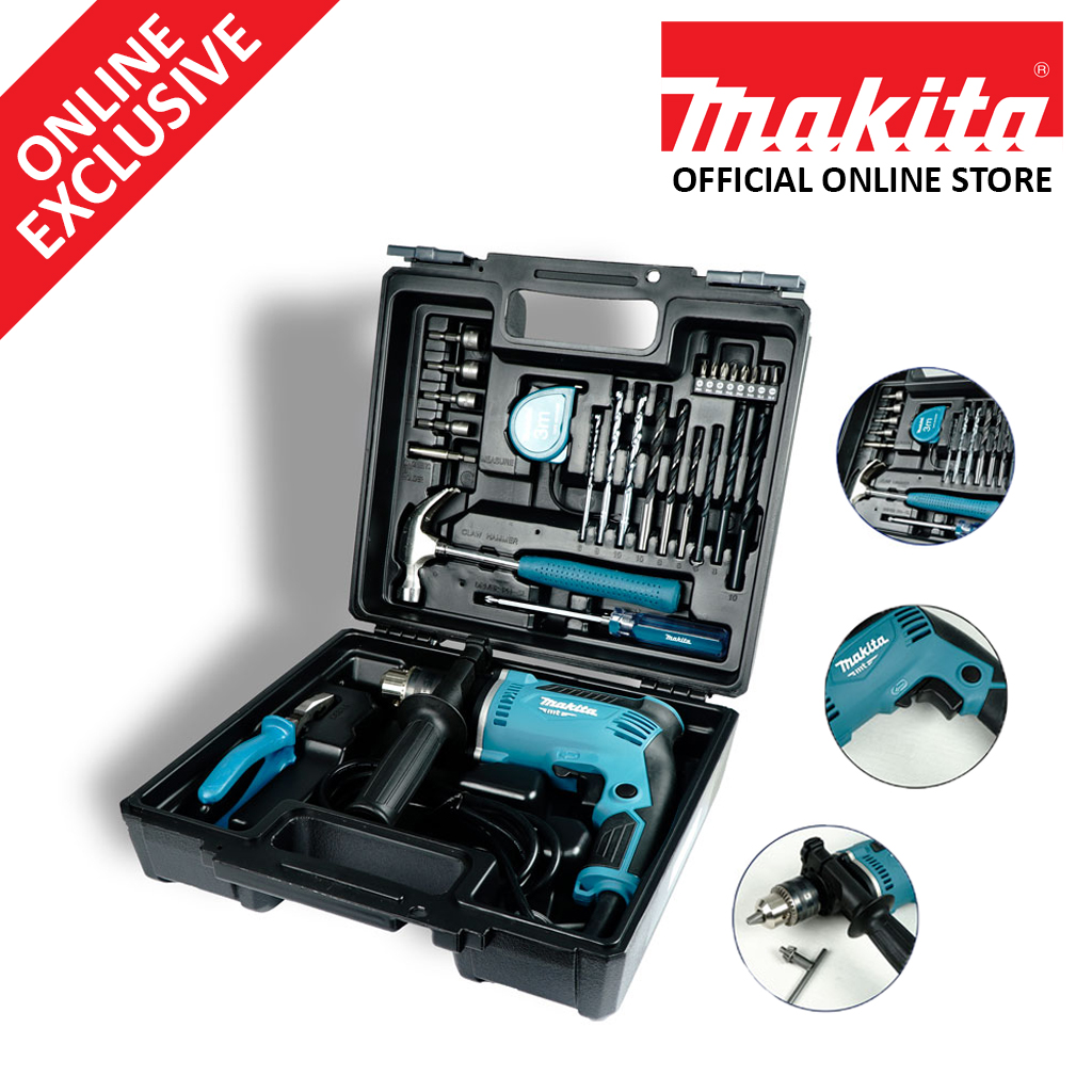 Makita MT M8103KX2B Impact Drill Kit 