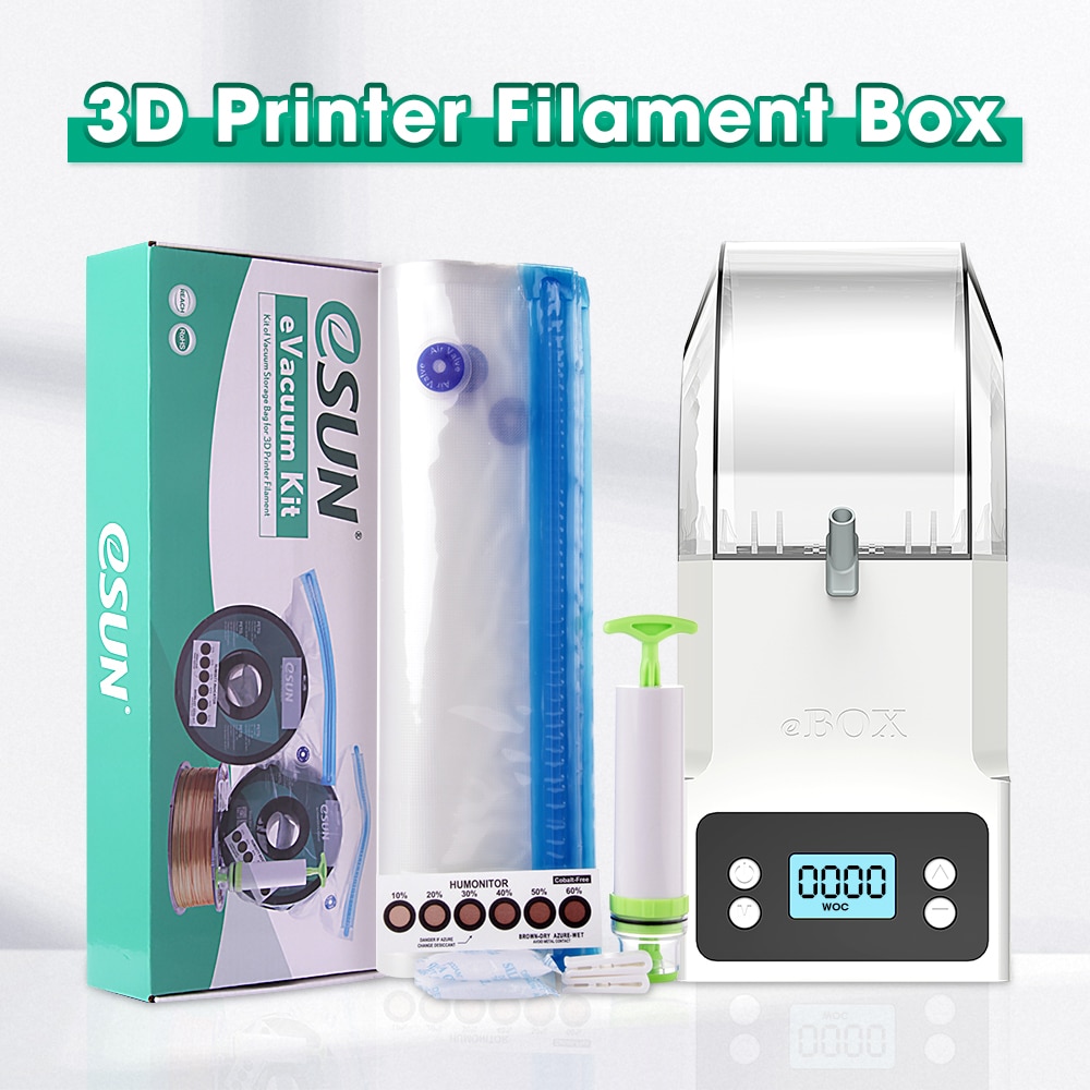 eSUN 3D Printing Storage Dryer Bag Kit Silk PLA PETG TPU Filament Sealed  Vacuum Keep Dry Avoid Moisture for 3D printer spools Kalisy